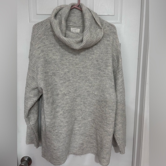 LOFT Sweaters - Oversized cozy cowl-neck sweater